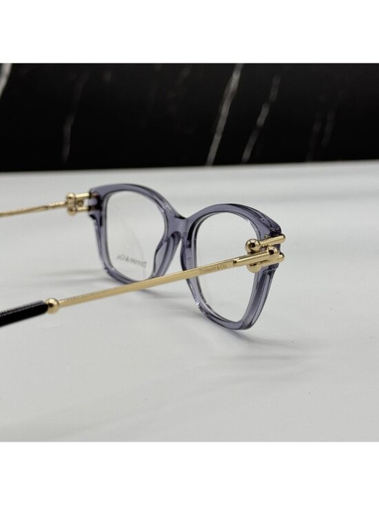 Tiffany & Co TF2266 8405 Gray Gold Cat Eye Women  Eyeglasses Authentic NEW main image 8
